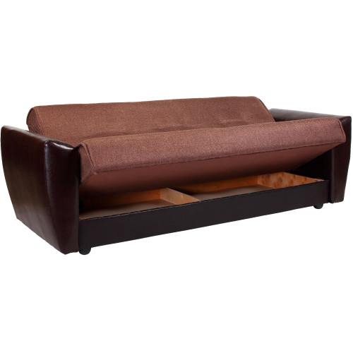 Диван прямой Амстердам Woodline Coffee книжка