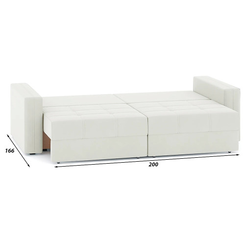 Диван прямой Брест Plush Beige