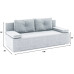 Диван прямой Лиссабон Дрим Light Grey