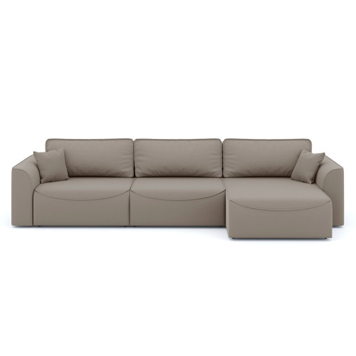Диван угловой Рафаэль-3 Зара Light Brown