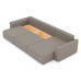 Диван угловой Рафаэль-3 Зара Light Brown