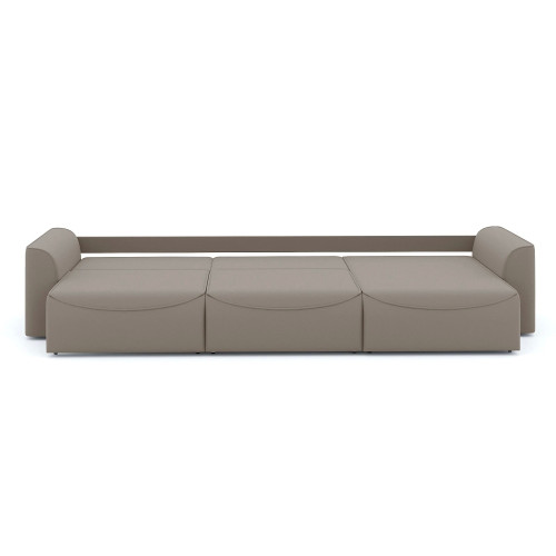 Диван угловой Рафаэль-3 Зара Light Brown