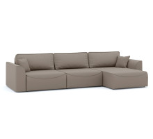Диван угловой Рафаэль-3 Зара Light Brown