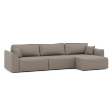 Диван угловой Рафаэль-3 Зара Light Brown