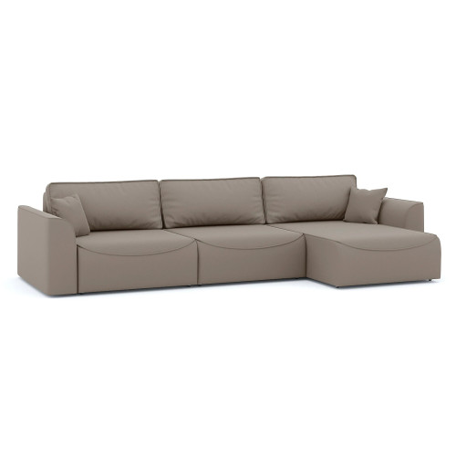 Диван угловой Рафаэль-3 Зара Light Brown