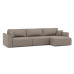 Диван угловой Рафаэль-3 Зара Light Brown
