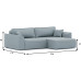 Диван угловой Рафаэль Plush Style-13