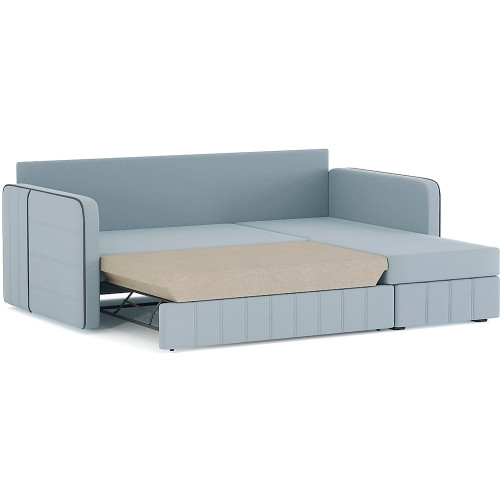 Диван угловой Слим Plush Light Grey