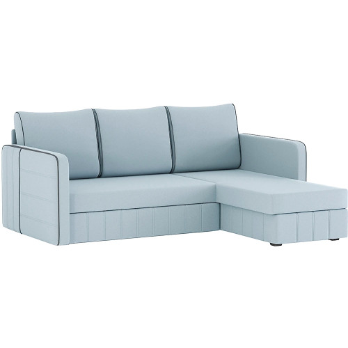 Диван угловой Слим Plush Light Grey