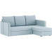 Диван угловой Слим Plush Light Grey