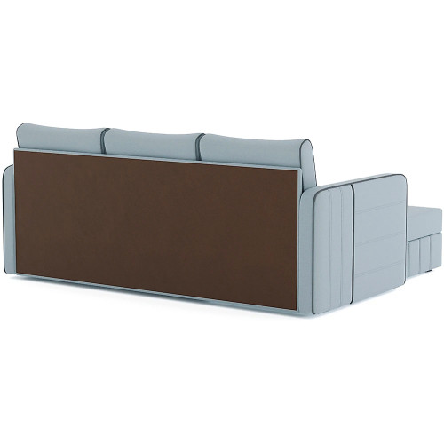 Диван угловой Слим Plush Light Grey