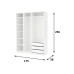 Гардеробная Пакс IKEA 3 ящика 236