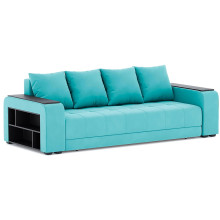 Диван прямой Дубай Light Plush Blue