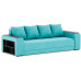 Диван прямой Дубай Light Plush Blue