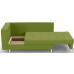 Диван прямой Лея Plush Green