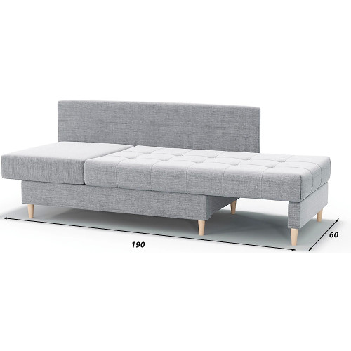 Диван прямой Лея Сountry Light Grey