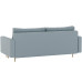 Диван прямой Мартиника Plush Light Grey