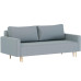 Диван прямой Мартиника Plush Light Grey