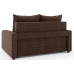 Диван прямой Мини Люкс Дрим Brown