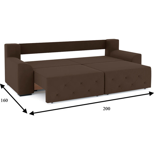Диван прямой Вегас Plush Style-2
