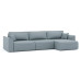 Диван угловой Рафаэль-3 Зара Light Grey