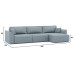 Диван угловой Рафаэль-3 Зара Light Grey