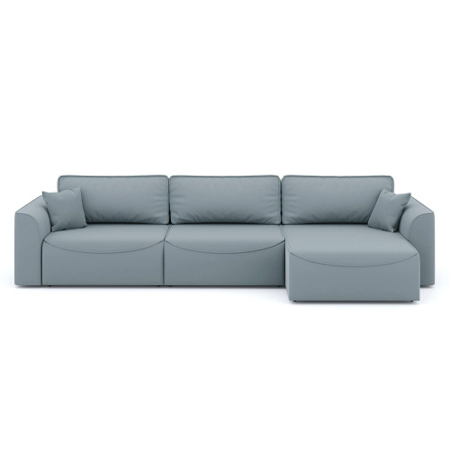 Диван угловой Рафаэль-3 Зара Light Grey