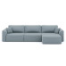 Диван угловой Рафаэль-3 Зара Light Grey