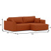 Диван угловой Рафаэль Plush Style-15