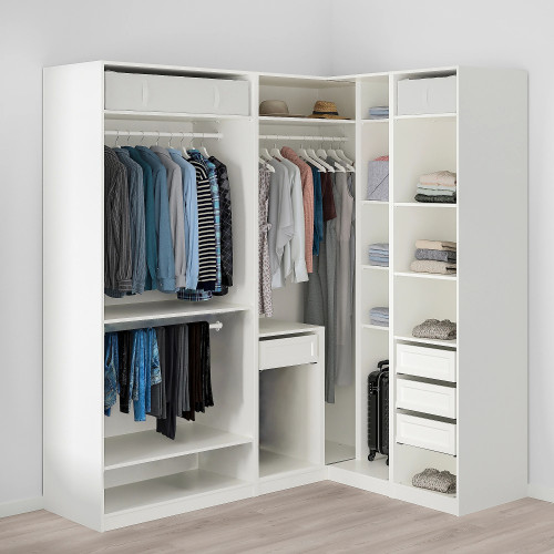 Гардеробная Пакс IKEA 210 угловой