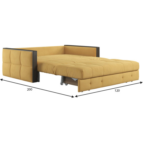 Диван Соренто-3 Plush Yellow