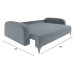 Диван Цюрих Plush Grey