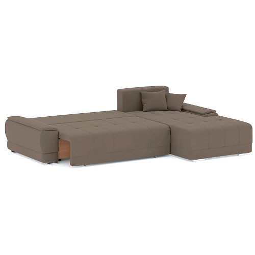 Диван угловой Nordviks (Модерн) Plush Light Brown