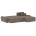 Диван угловой Nordviks (Модерн) Plush Light Brown