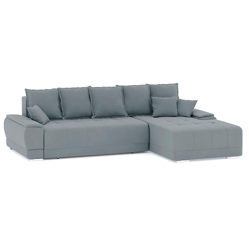 Диван угловой Nordviks (Модерн) Plush Light Grey