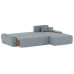 Диван угловой Nordviks (Модерн) Plush Light Grey