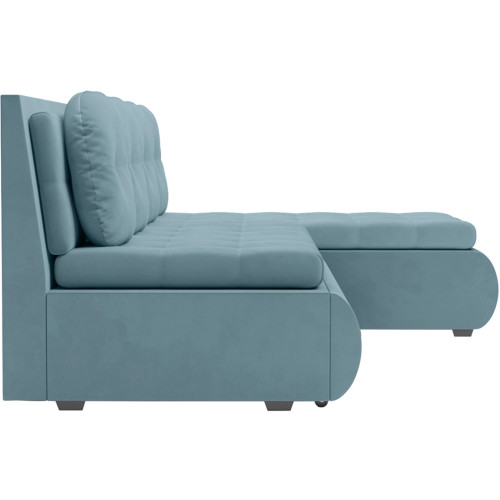 Диван угловой Кормак Велюр Light Blue