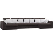 Диван угловой Модена-8 Plush Brown-2