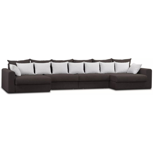 Диван угловой Модена-8 Plush Brown-2