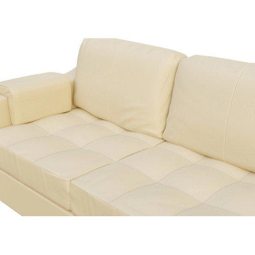 Диван Берета Beige кожаный