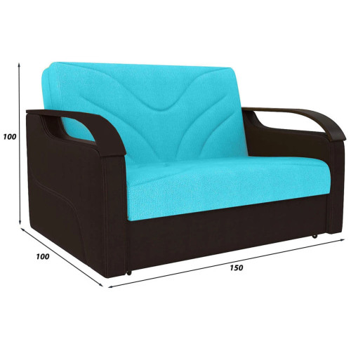Диван Бизон Plush Blue