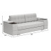 Диван Риф Сountry Grey