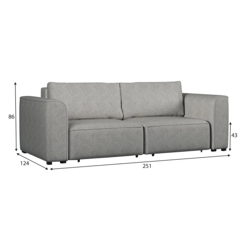 Диван Сиэтл Plush Grey