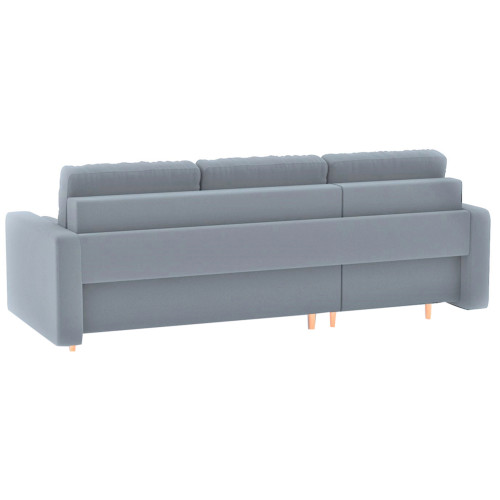Диван угловой Белфаст Plush Light Grey