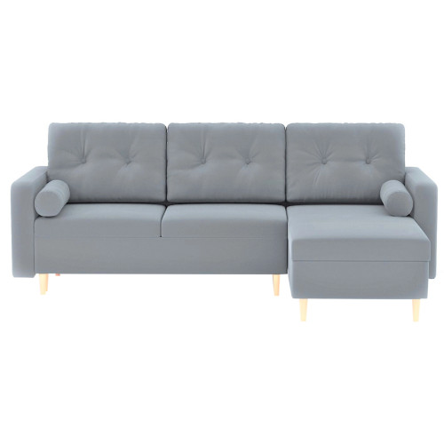Диван угловой Белфаст Plush Light Grey