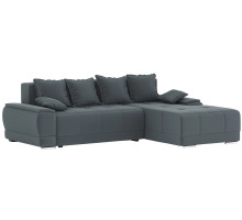 Диван угловой Nordviks Мини (Модерн) Plush Grey