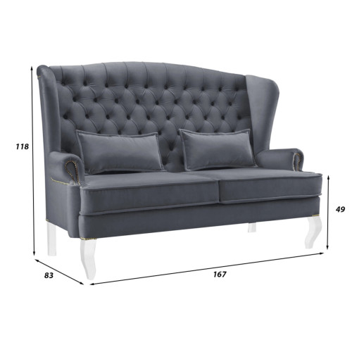 Диван Лорд Plush Grey