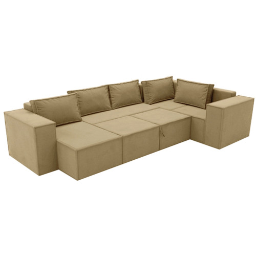 Диван модульный Лофт П-образный Light Brown