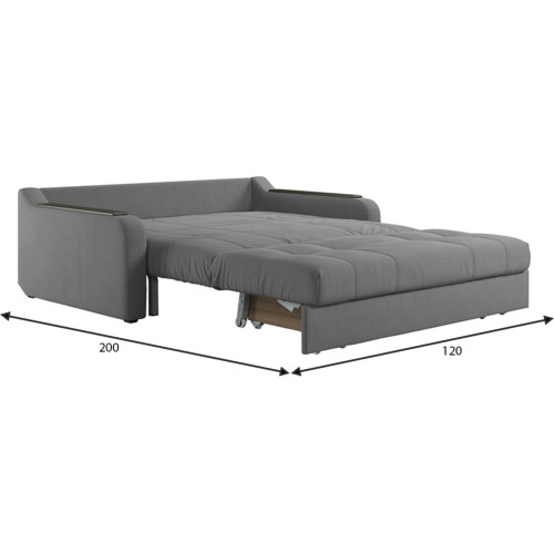 Диван Наполи Plush Grey