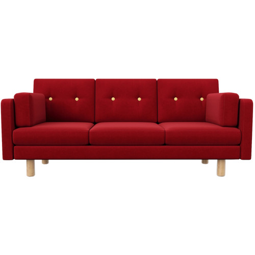Диван прямой Ингвар Б Plush Red